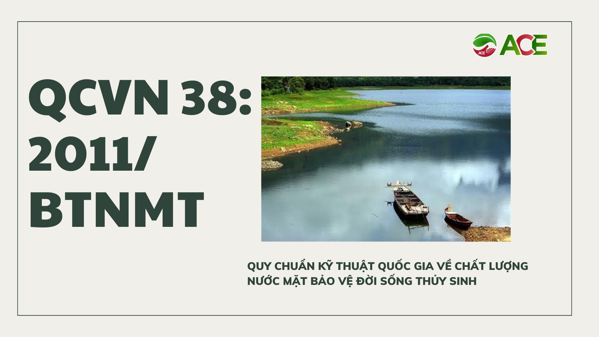 QCVN 38:2011/BTNMT